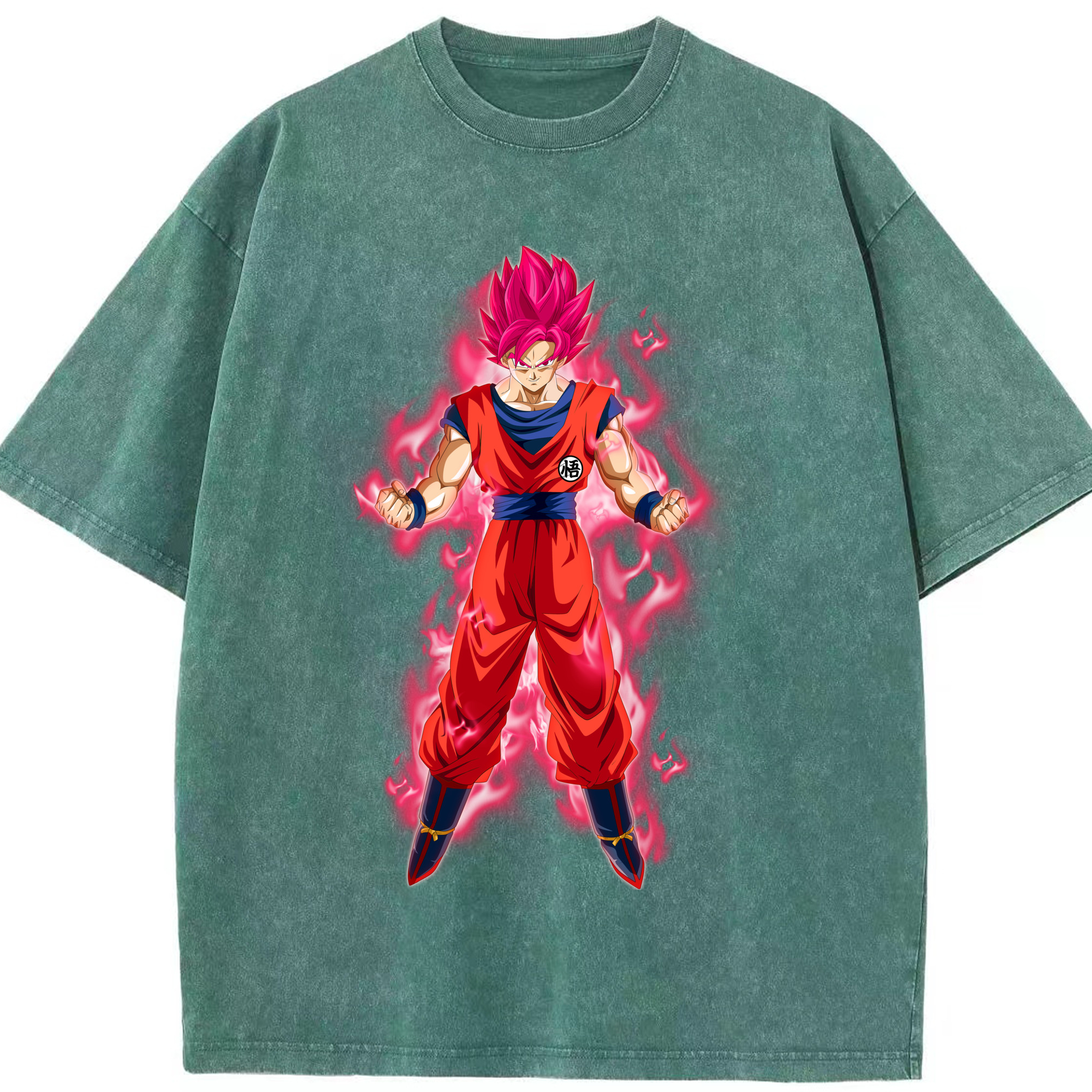 （画像用） ドラゴンボール 孫 悟飯（そんごはん）DRAGON BALL Son Gohan 綿100% ヴィンテージ風 半袖Tシャツ（フロントプリント）